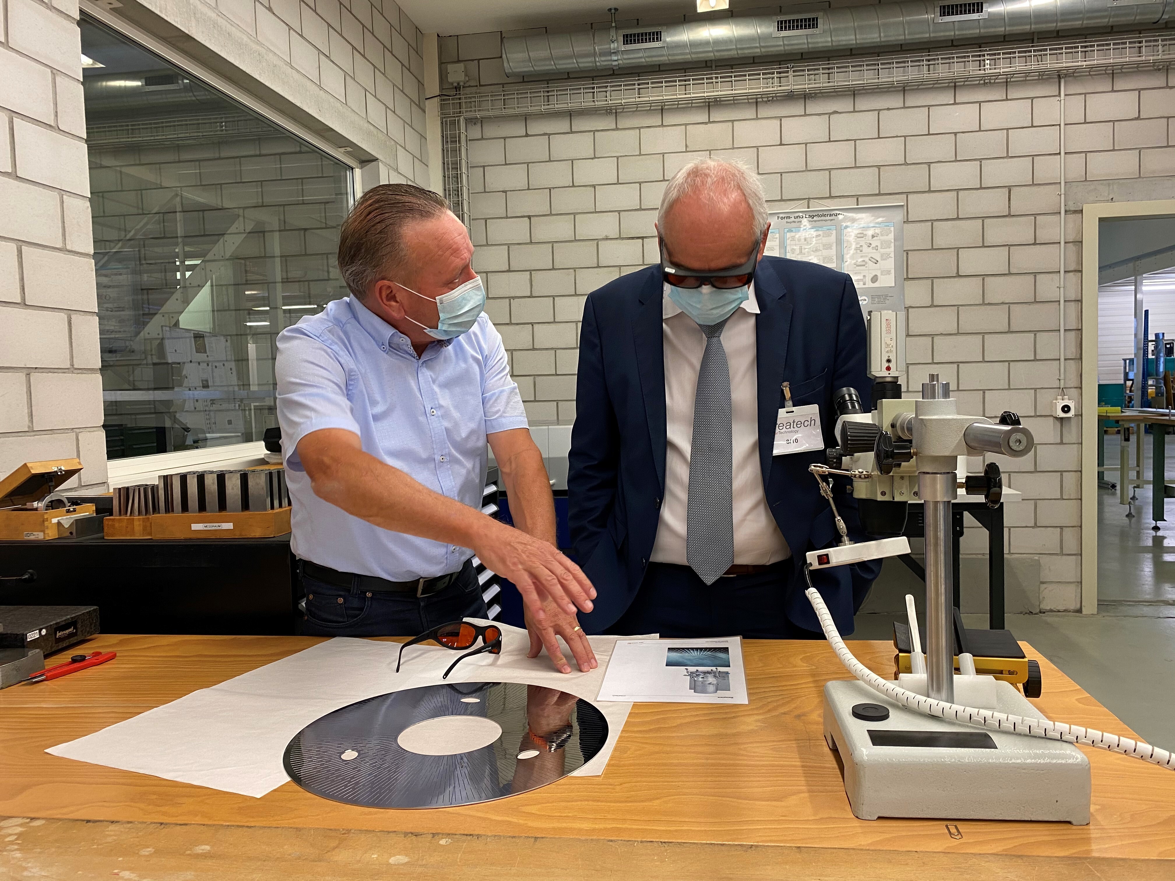 Le Président du conseil du canton de Berne rend visite aux entreprises innovantes