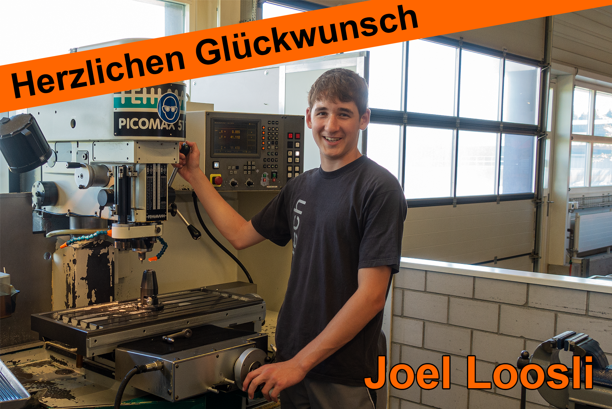 Gratulation zur bestandenen Zwischenprüfung